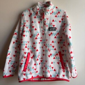 Eddie Bauer Girls Quest Fleece 1/4-Zip Pullover Size Small (7/8)